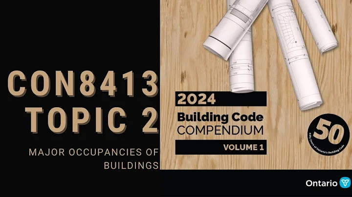 🆕 TOPIC 2 | MAJOR OCCUPANCIES (CON8413)