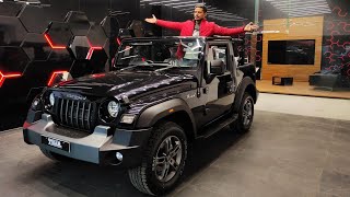 mahindra thar convertible soft top | detailed review | thar interior - thar convertible price screenshot 4