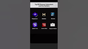 Top 6 Browser extension used by hackers !