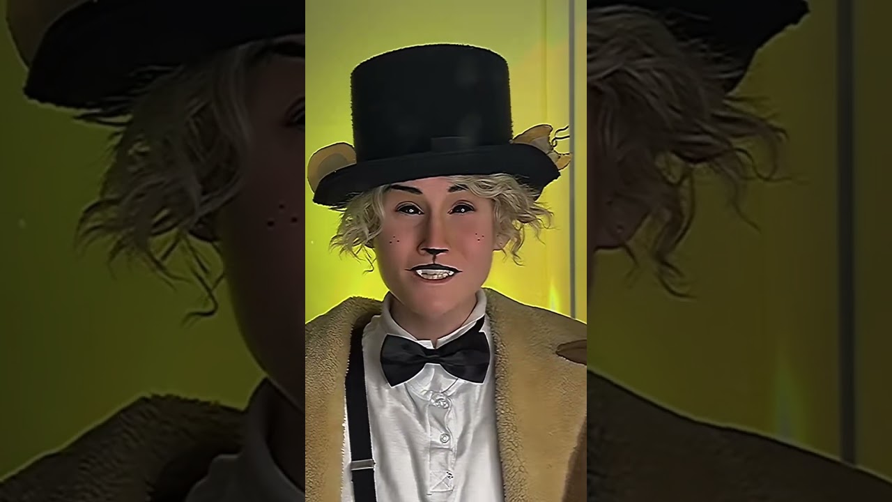 Golden Freddy l’exclu du groupe 😂 #fnaf #cosplay