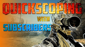 Call of Duty MW3: Quickscoping Match w/ Subscribers! - (MSR Gameplay)
