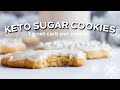 The ULIMATE GUIDE to making the BEST KETO SUGAR COOKIES