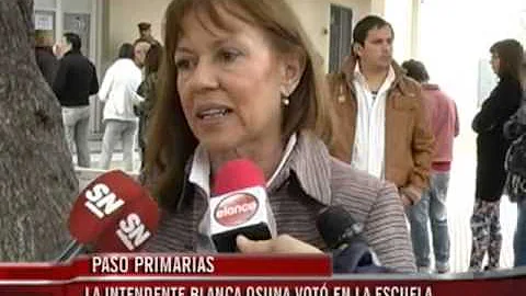Elecciones PASO - Blanca Osuna
