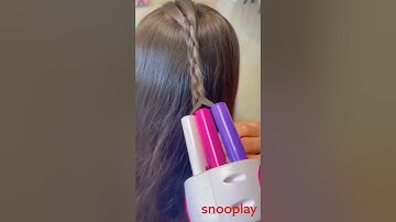 Realistic DIY Rope Hair Braider with Electronic Braiding Machine and Accessories | Pretend Play Set