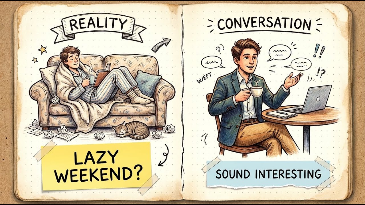Real Life English: How to Talk About a Lazy Weekend Without Being Boring