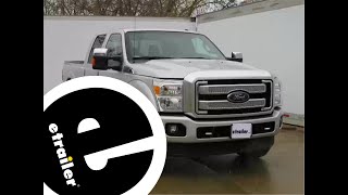 etrailer | 5th Wheel Trailer Hitch Installation - 2014 Ford F-250 Super Duty
