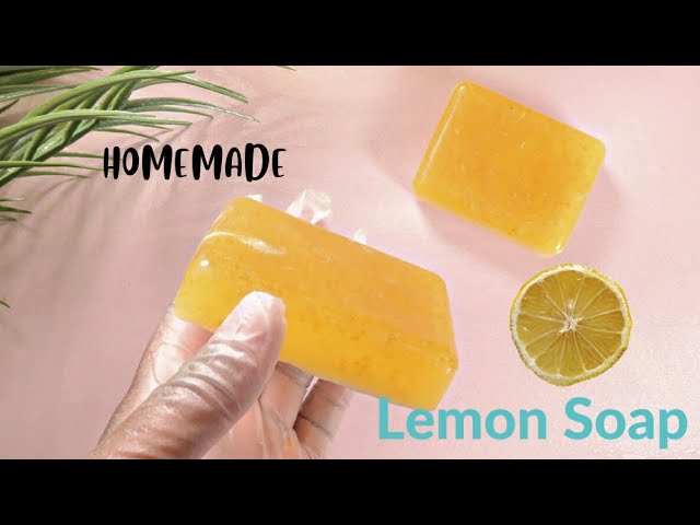 Homemade Honey Lemon Melt & Pour Soap Bars - Happy Mothering