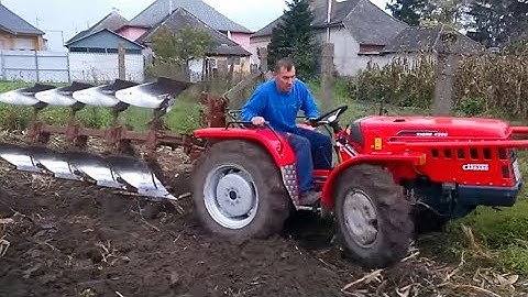 Unique mini tractors, or how they plow the land in different countries of the world,selection videos