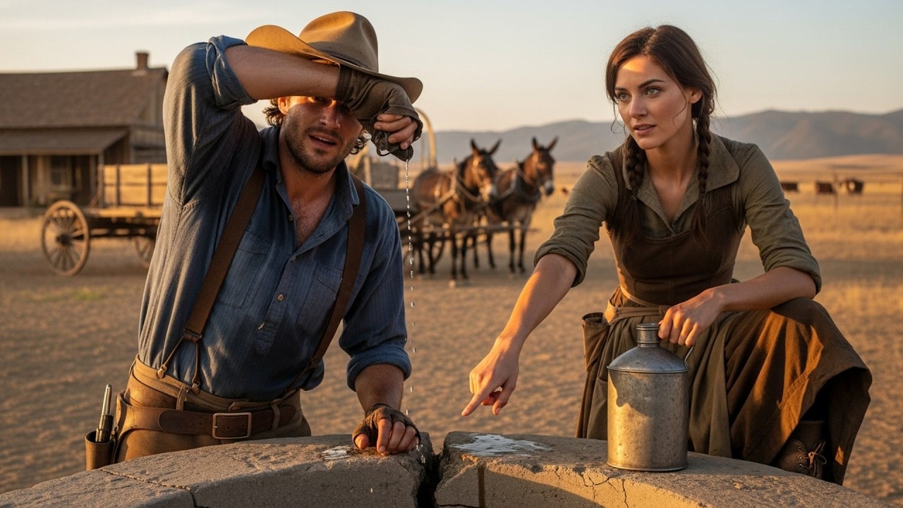 His Well Ran Dry And He Was Getting Desperate, She Found Water On His Land Where He Missed