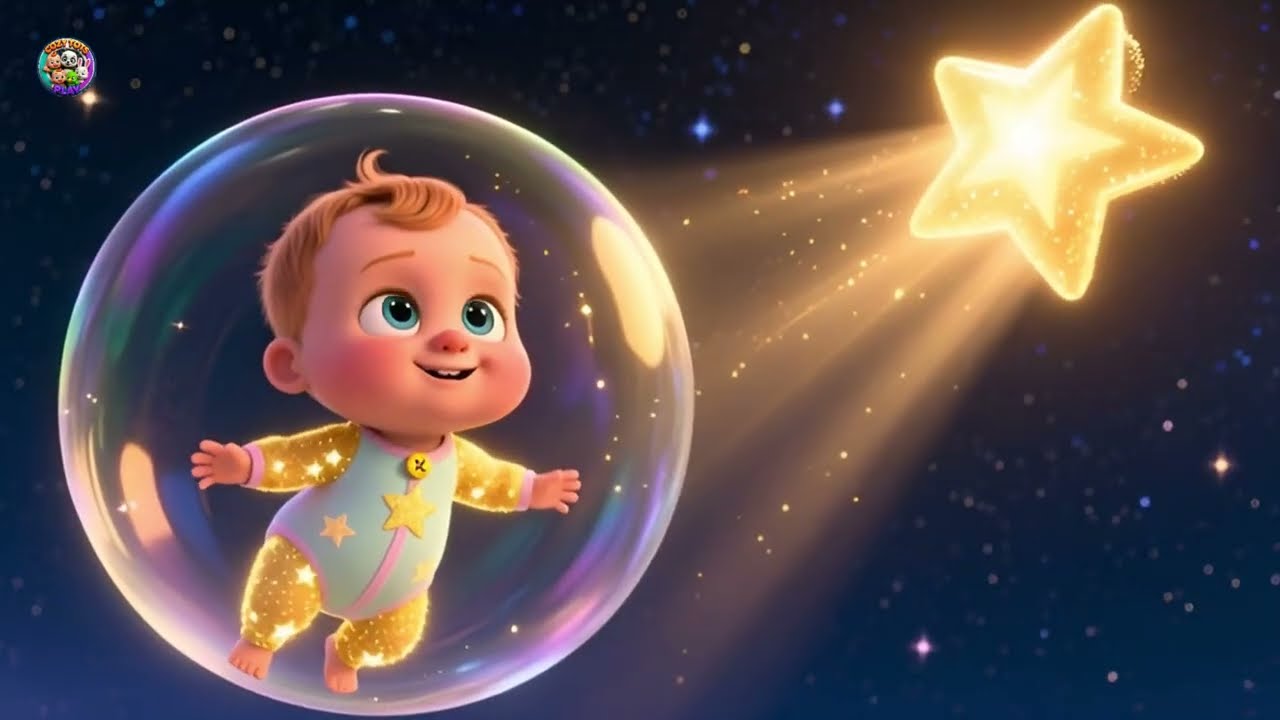 Twinkle Twinkle Baby 🌟🎵 Lullaby & Nursery Rhyme | Sleep & Learn for Kids