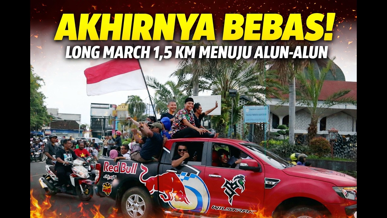 PATI BERGELORA! Detik² Mas Botok & Teguh BEBAS MURNI, Long March 1,5 KM Disambut Tangis Haru Warga!