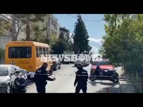 newsbomb.gr: Δολοφονία Καραϊβάζ - Εικόνα από το σημείο της εκτέλεσης