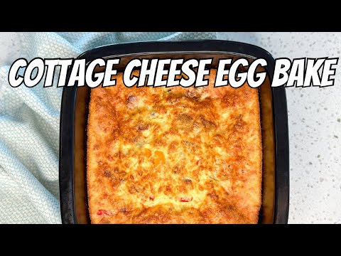 Egg And Cheese Casserole With Cottage Cheese