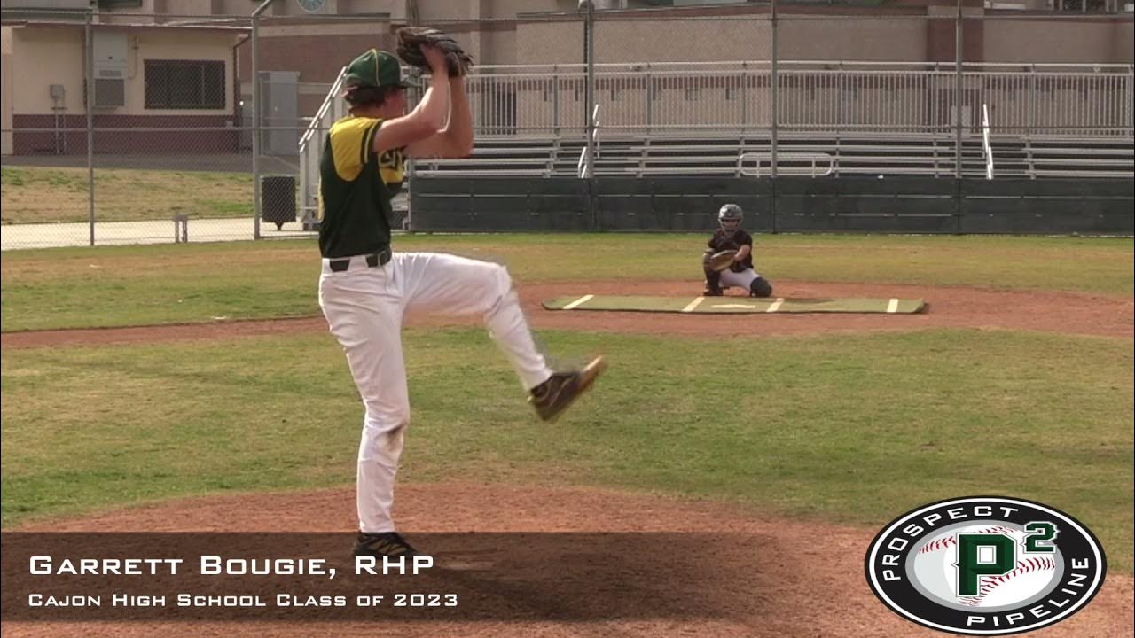 Garrett Bougie Prospect Video, RHP, Cajon High School Class of 2023