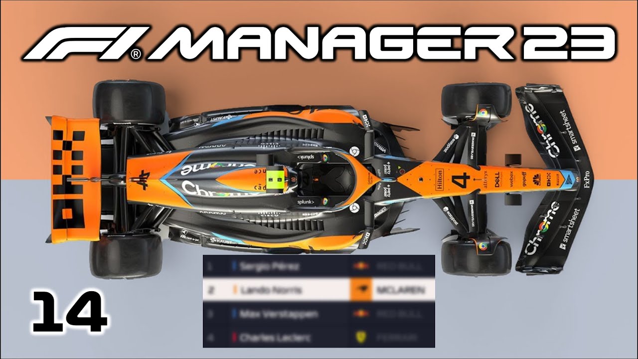 Consistency | F1 Manager 2023 | Mclaren Simulation #14 - YouTube