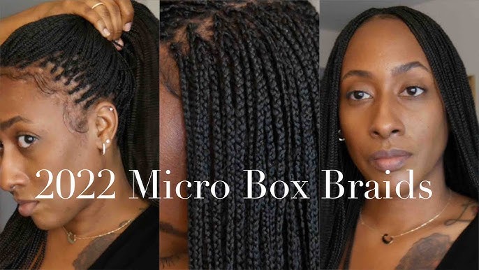 2021 Micro Braid/ Braid with me Video 