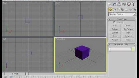 3D Max -03 Viewing & navigating 3d space  | Online computer based training | Special Effects