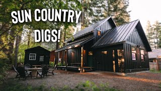*Spacious* 1100sqft 8 Guest Cabin Tour! | Sun Country Digs Airbnb!