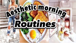 AESTHETIC MORNING ROUTINE | TIKTOK COMPILATION