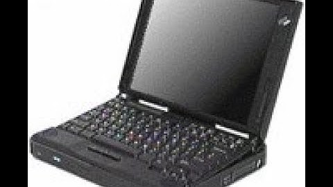 Thinkpad 760XL | First Look