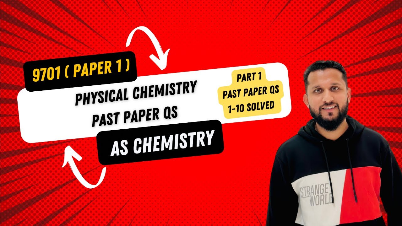 Physical Chemistry past paper Qs 