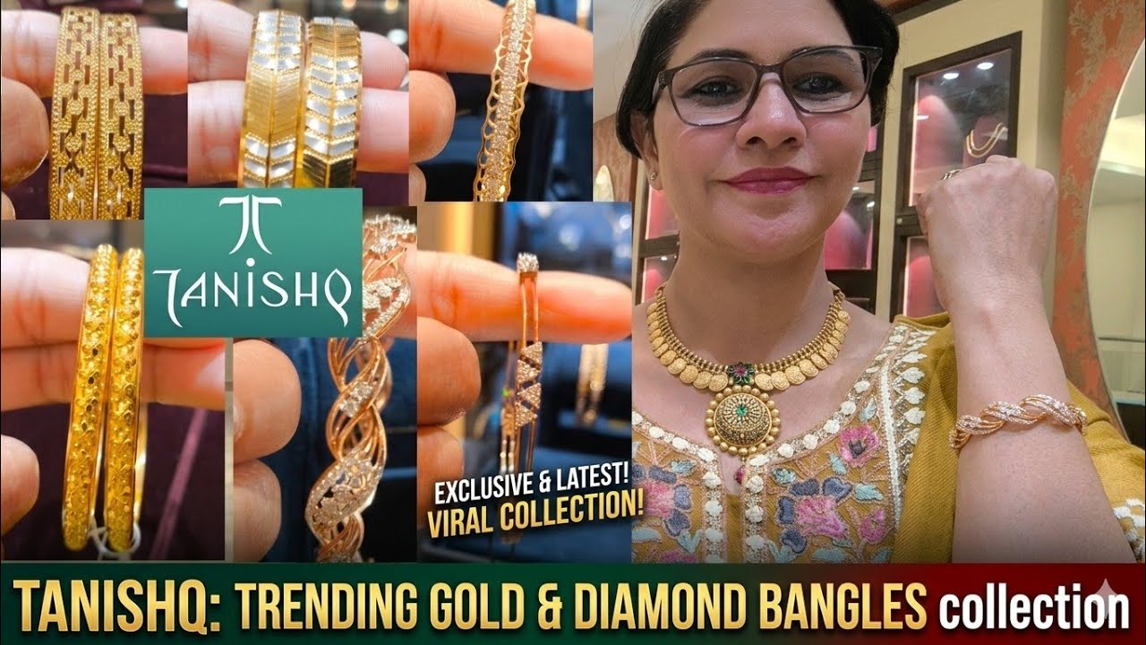 Tanishq Gold Bangles Latest Collection 2026 💕 Gold Bangles Latest Design 2026🔥#tanishqjewellery