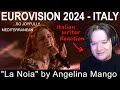 ITALIAN WRITER react to EUROVISION 2024 - Angelina Mango - La Noia - Italy