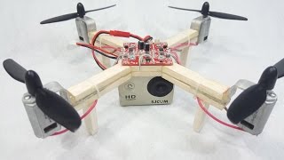 Gắn Thử CAM HD lên Quad motor 180