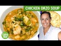This Lemon Chicken Orzo Soup with Kale is the PERFECT Fall Soup Recipe | Prep School | Eating Well