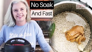 cooker beans soak pressure recipes fast