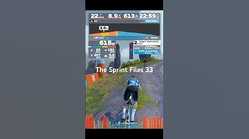 The Sprint Files 33 - Sgurr Summit North (330-450, C) #zwift #thesprintfiles #mkpower #zwiftsprint