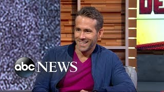 Ryan Reynolds opens up about 'Deadpool 2' live on 'GMA'