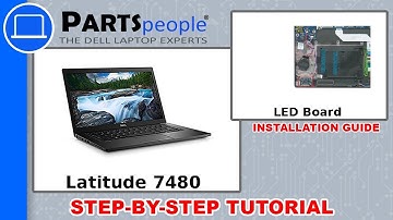 Dell Latitude 7480 (P73G001) LED Board How-To Video Tutorial