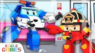 지하철에 지진이 일어났어요 | 로보카폴리 지진안전 | 경찰차 구급차 소방차 어린이교육 생활습관 안전교육 | 키글 게임 KIGLE GAMES