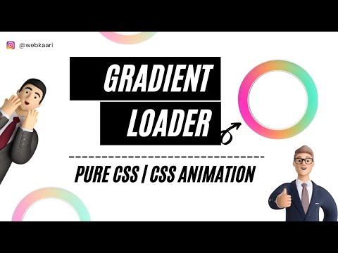 Animated Gradient Loader