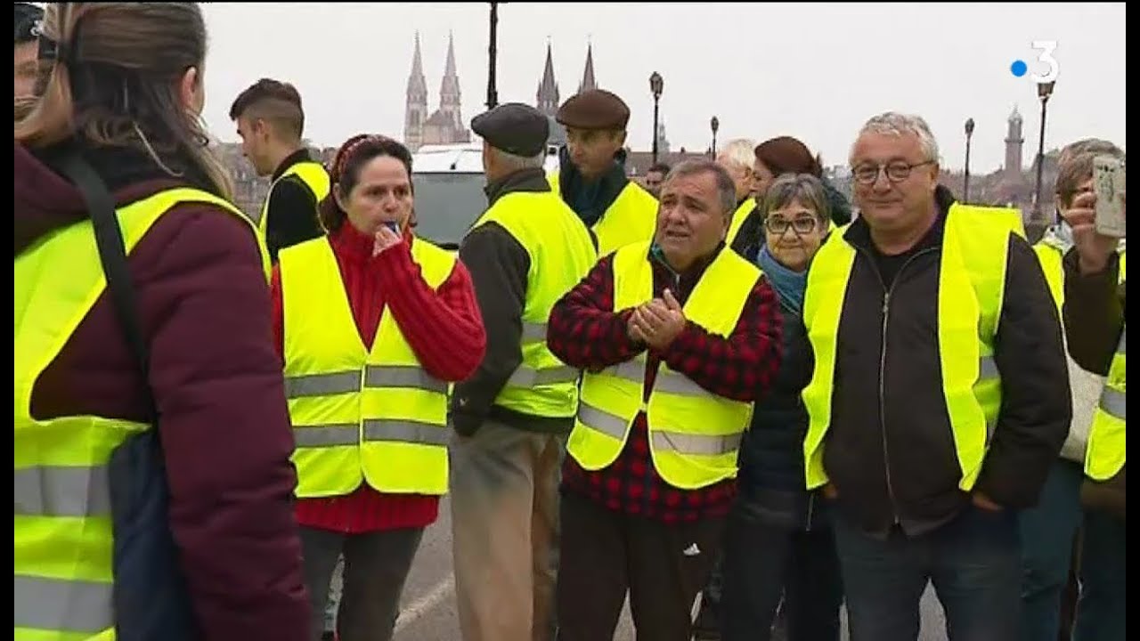 Gilets Jaunes Les Manifestations Dans Lallier Samedi 17 Novembre