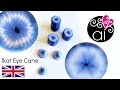 Ikat Eye Cane | Polymer Clay Tutorial | English Version