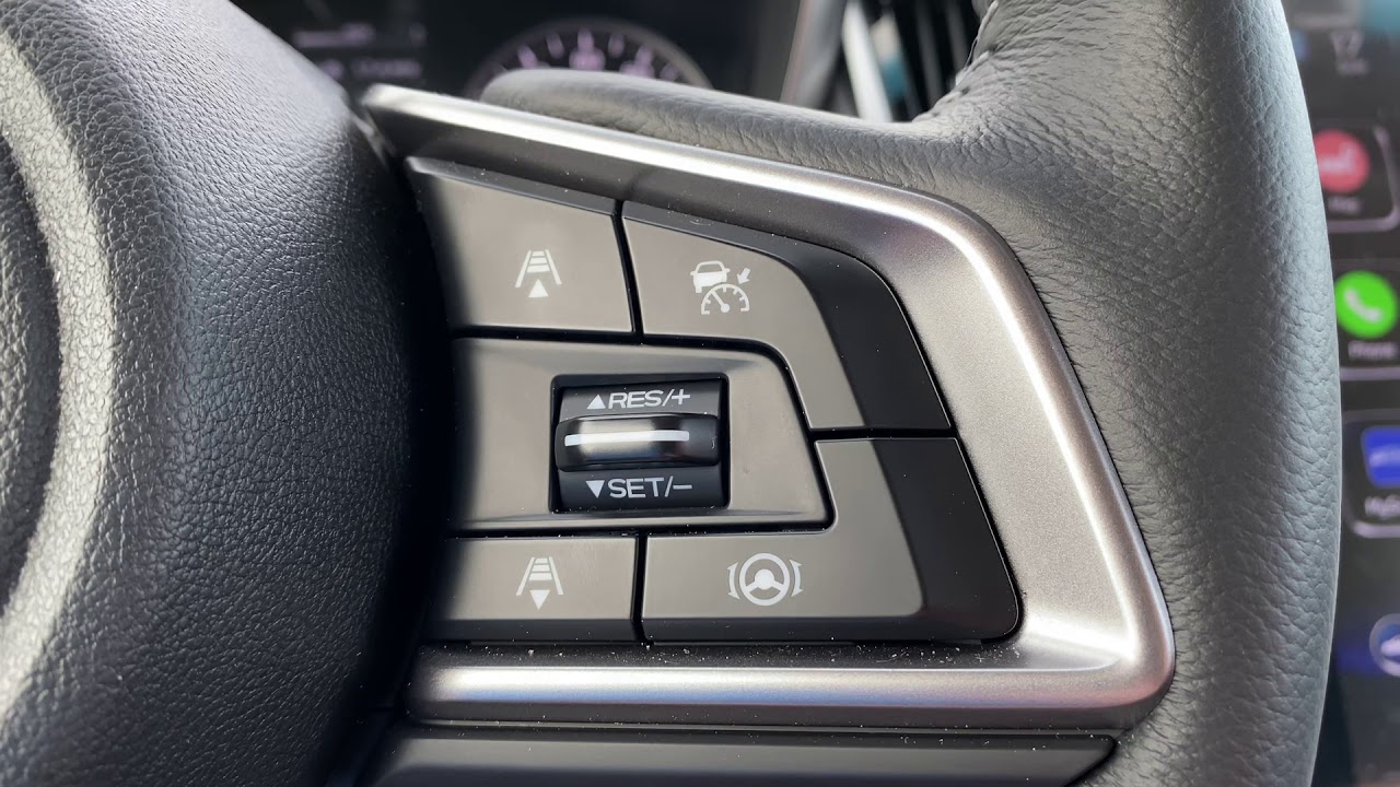 subaru cruise control buttons