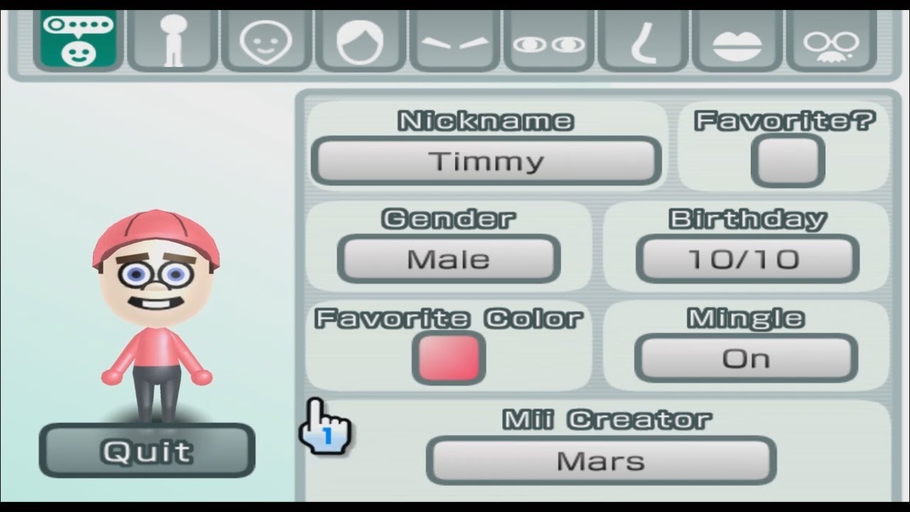 Timmy Turner - Fairly Odd Parents - Mii 547 - YouTube