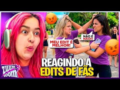 REAGINDO A EDIT DE FÃS NO INSTAGRAM *dos rosa