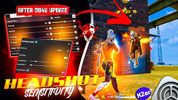 K2er Best Headshot Sensitivity Setting After OB48 Update / K2er New Headshot Sensitivity Setting