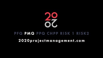APM Project Management Training (PMQ) overview from 20/20 Project Management Training