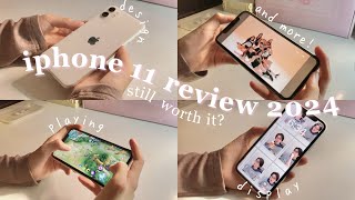 iPhone 11 aesthetic review (simple) 🎀 still worth it in 2024?