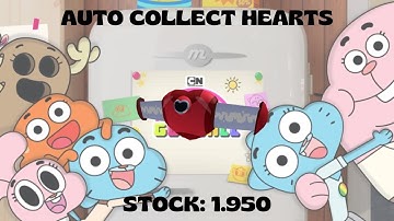 [UGC LIMITED] - CARTOON NETWORK GAME ON SCRIPT - AUTO COLLECT HEARTS