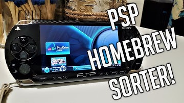 HomeBrew Sorter - Best App to Organize Your Games - PSP Tutorial