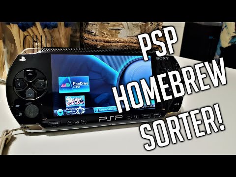 HomeBrew Sorter - Best App to Organize Your Games - PSP Tutorial