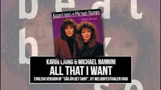 Karin Ljung & Michael Nannini - All That I Want (1988) // English version of Melodifestivalen Entry