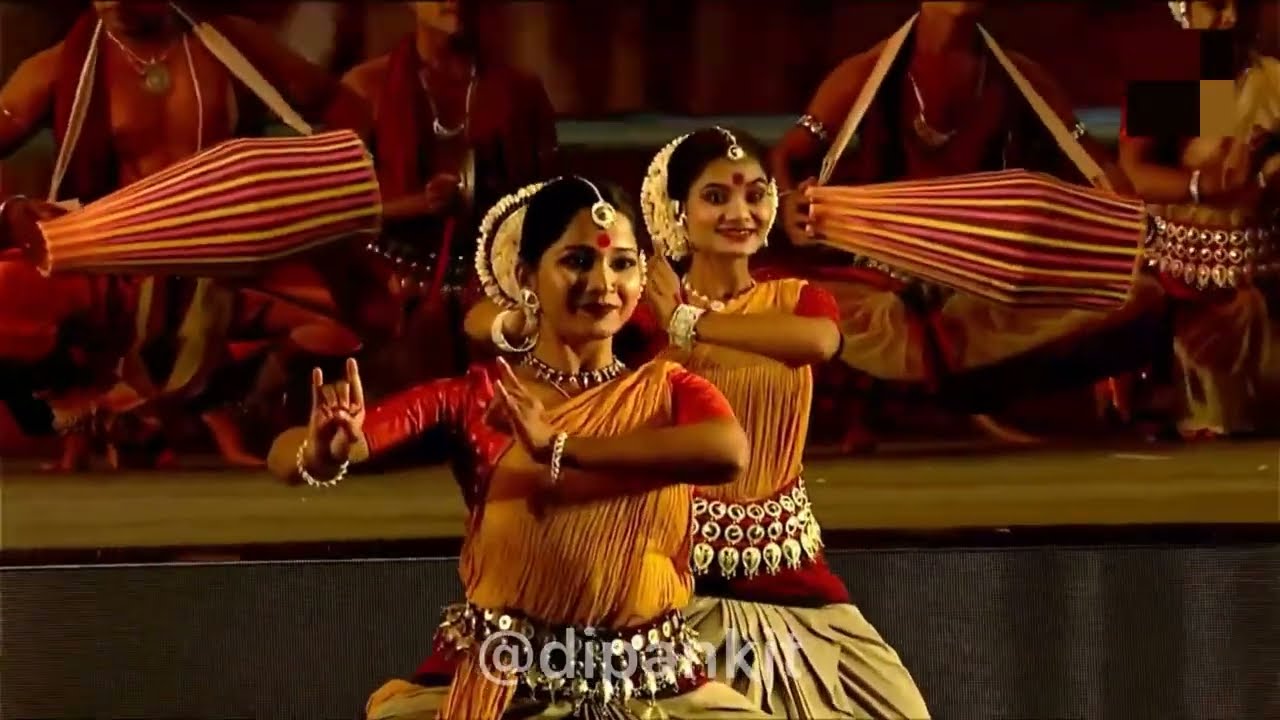 Tribal Anthem  Culture of Odisha  Odissi dance in Make in odisha Tribal Folk Dance of Odisha 