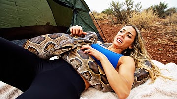 Heart-stopping Moment Animal Control Saves Woman Trapped Inside Giant Python Using Emergency Surgery