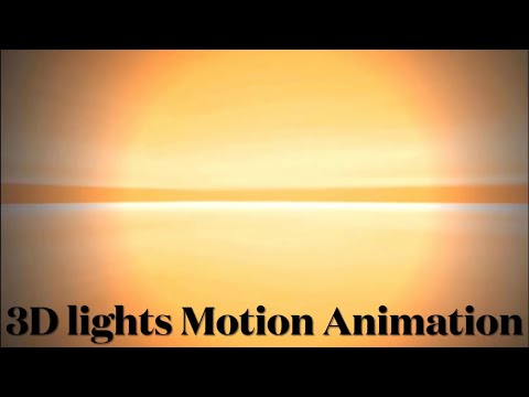 3D Lights Motion Animation Footage(No Copyright NewLights graphical background)Amazing Lights Motion